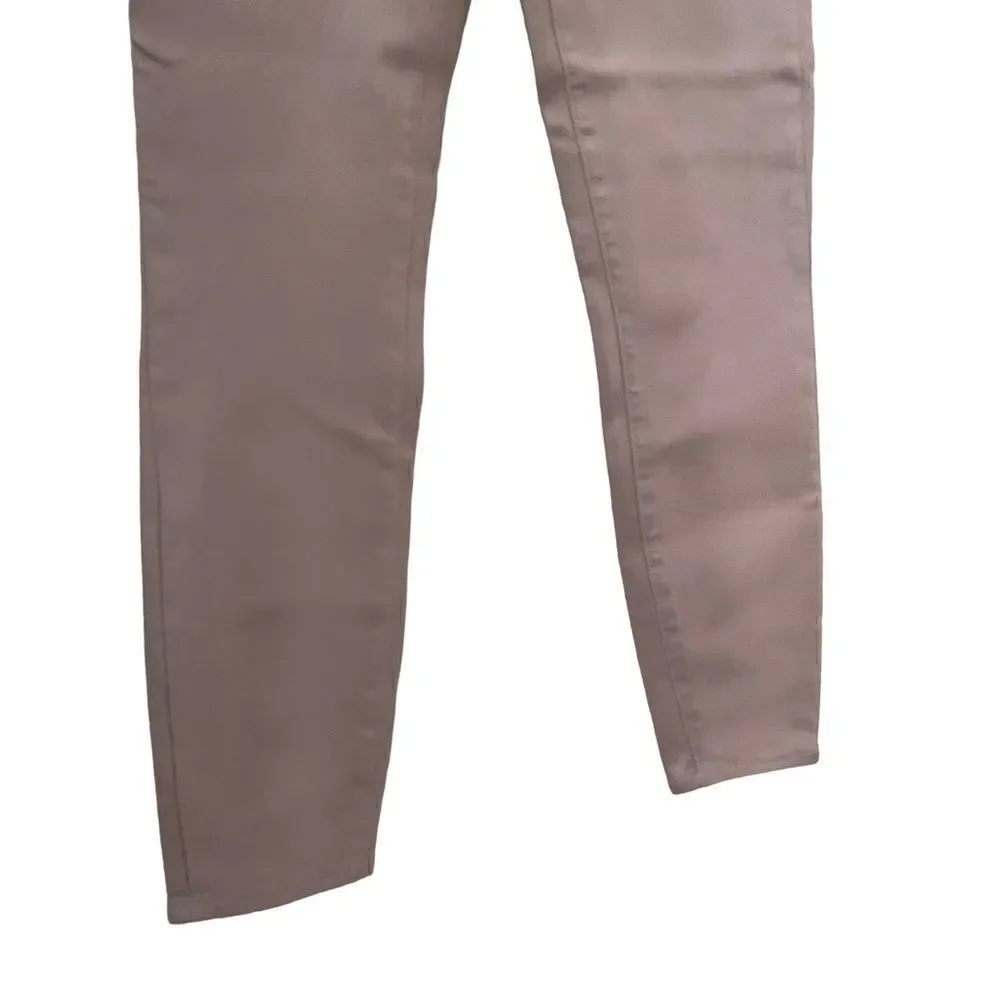 NEW L’AGENCE Margot High Rise Skinny Jeans in Cloud Coated Size 25